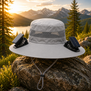 Solar Fan Outdoor Camping & Fishing Hat