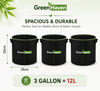 GreenHaven Fabric Grow Bags — Breathable Pots for Vegetables, Herbs & Flowers